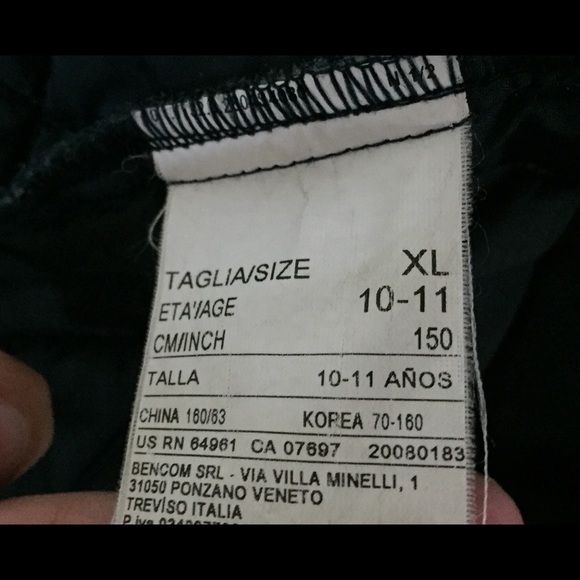 Benetton jacket boy or girl’s size 10-11 - Picture 4 of 4